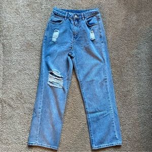 SHEIN straight leg jeans